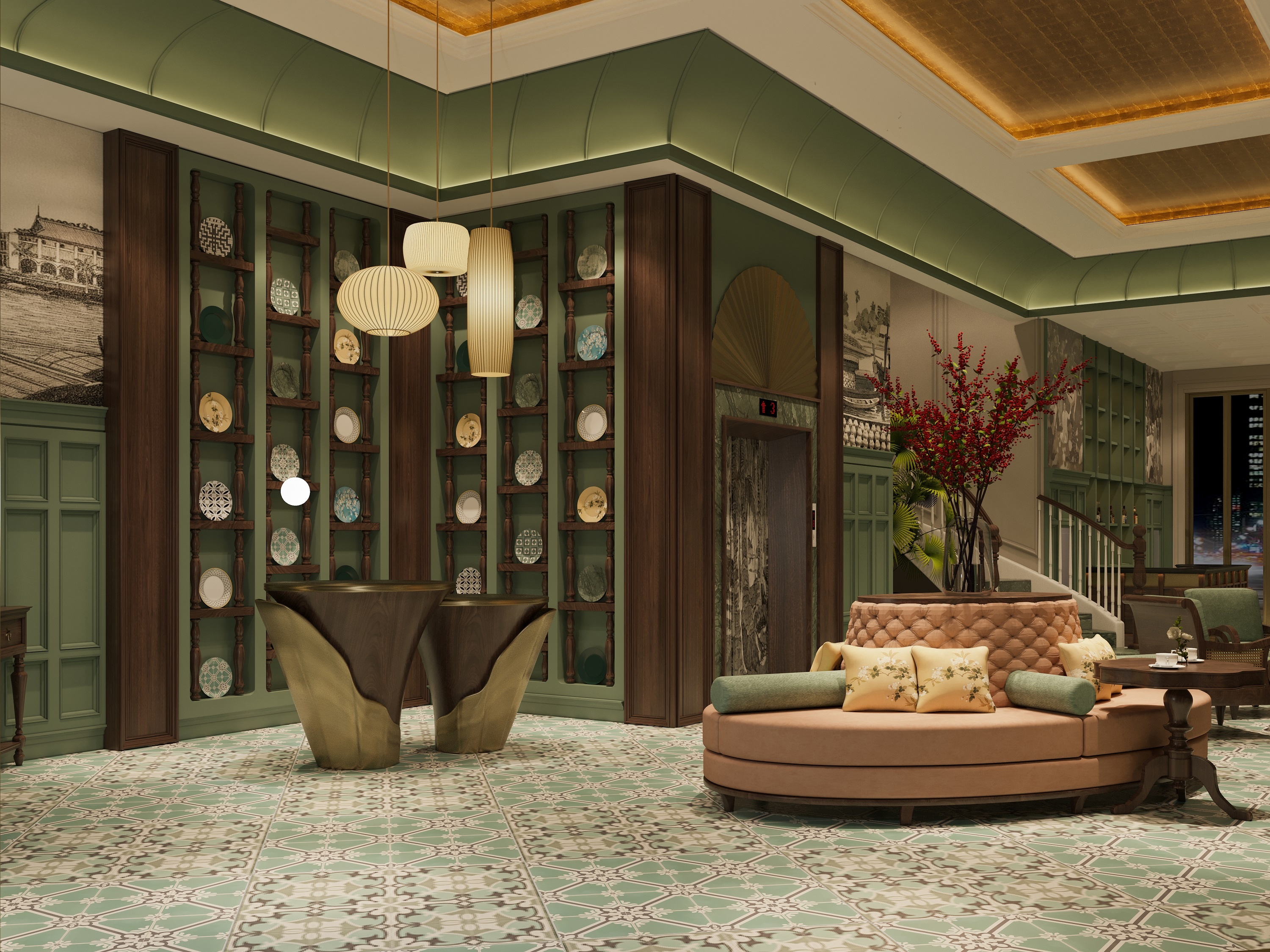 Chiem nguong kien truc Indochine tai khach san Regal Collection hinh anh