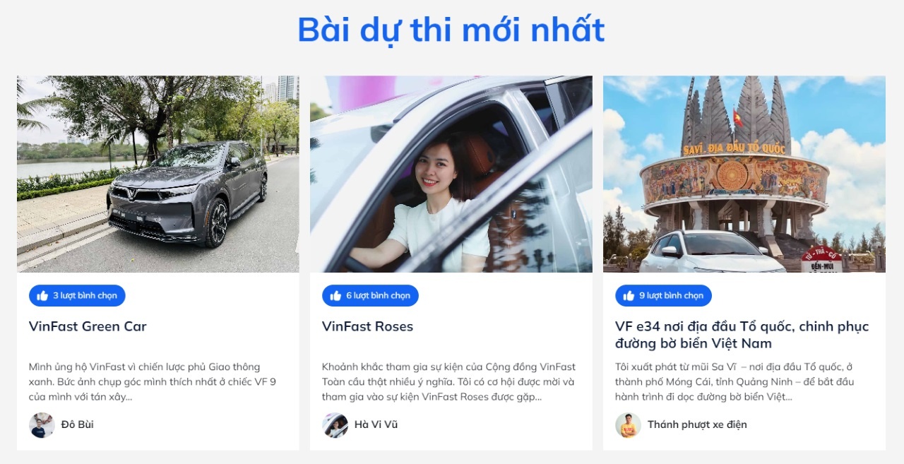 VinFast,  Khoanh khac VinFast anh 2