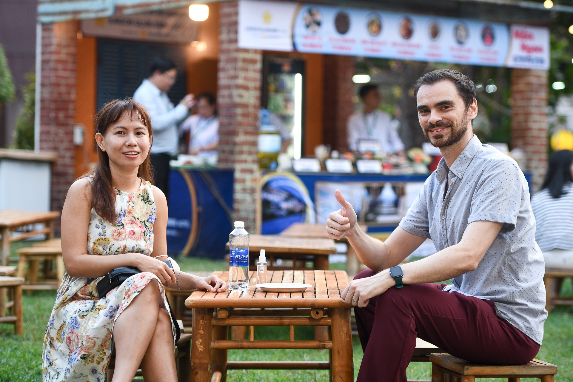 Nguoi dan no nuc tray hoi van hoa - am thuc Saigontourist Group 2024 hinh anh