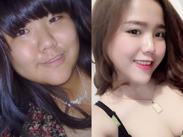 9X xinh dep sau khi giam 53 kg hinh anh