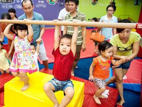 Tang chieu cao cho tre bang cach tap the hinh hinh anh