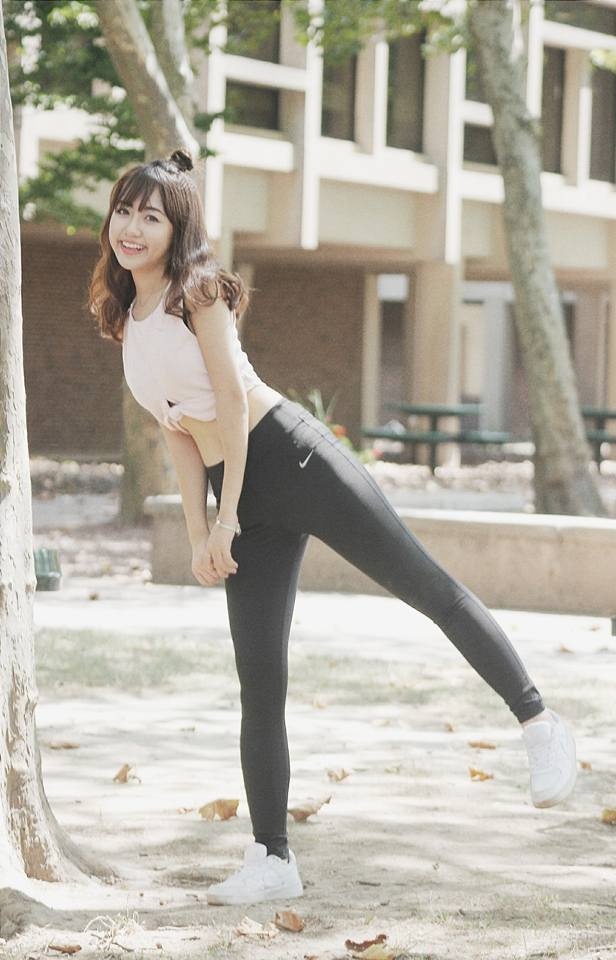 Tập vòng ba 96 cm của Vũ Quỳnh Anh ảnh 1 Tap vong ba 96 cm cua Vu Quynh Anh anh 1