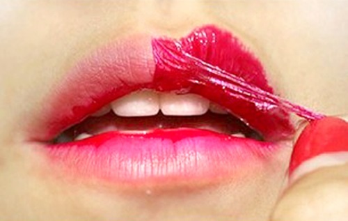 Miếng dán xăm môi ảnh 1 Mieng dan xam moi anh 1