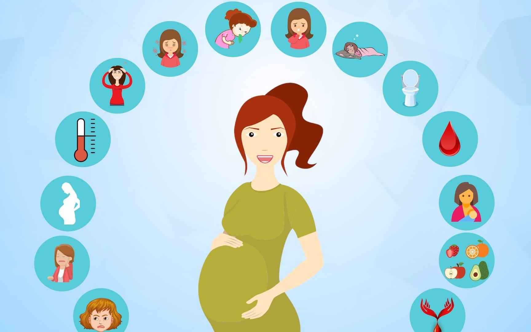 Dau hieu chung to ban da mang thai hinh anh