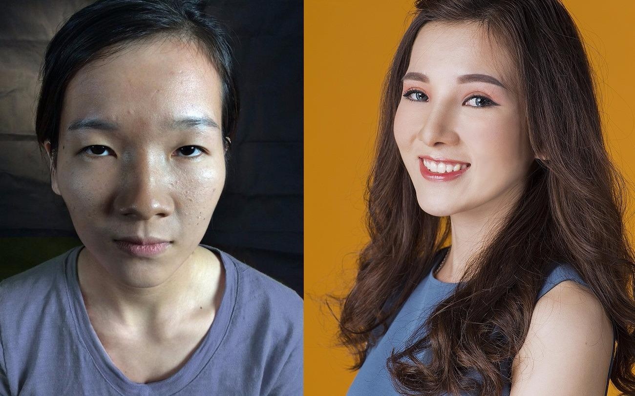 Tu co gai mat luon den hot girl truong y hinh anh