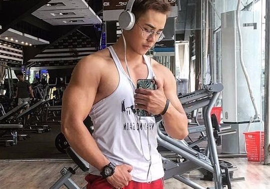 9X so huu bung sau mui sau khi tang 17 kg hinh anh