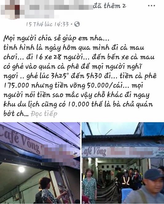 nhóm phượt 28 người tố chủ quán nước 'chặt chém' ảnh 1 nhom phuot 28 nguoi to chu quan nuoc 'chat chem' anh 1