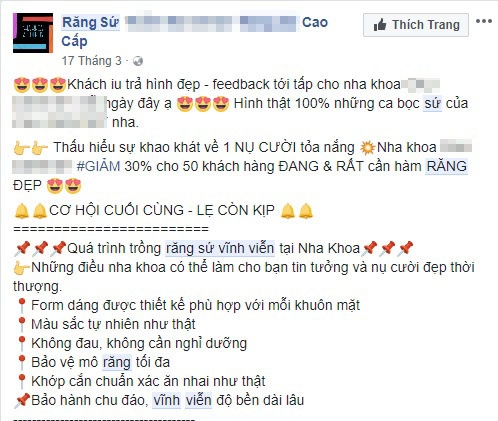Boc rang su co duoc vinh vien anh 1