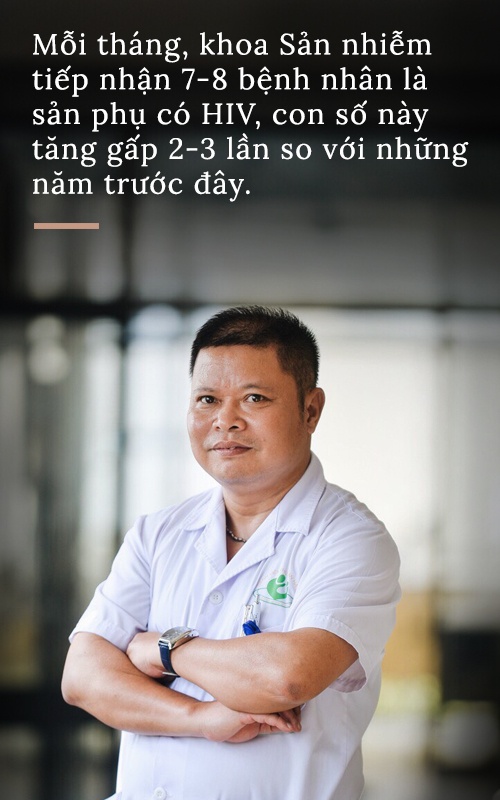 Bac si do de cho san phu HIV anh 4