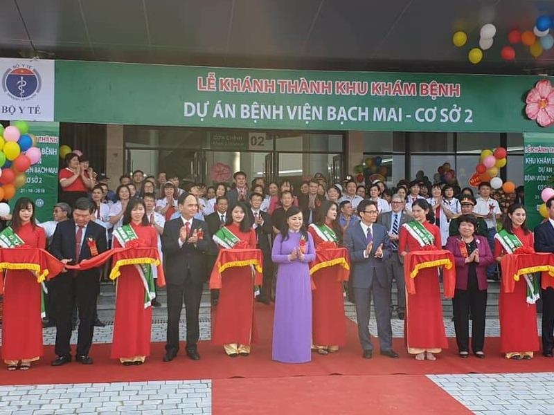 Sap dua co so 2 cua BV Bach Mai va Viet Duc vao hoat dong hinh anh