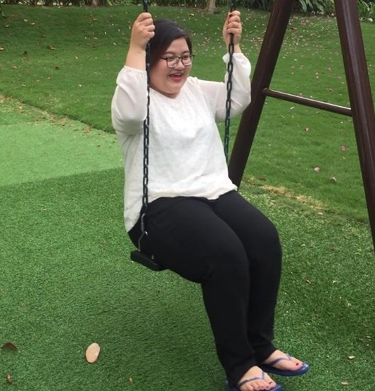 Cô gái giảm 37 kg ảnh 1 Co gai giam 37 kg anh 1