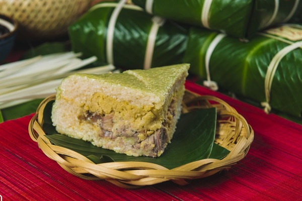 dieu cam ky khi an banh chung anh 7