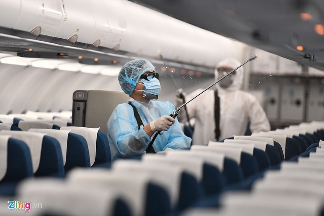 phòng lây nhiễm virus corona trên máy bay ảnh 1 phong lay nhiem virus corona tren may bay anh 1