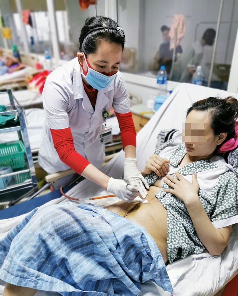 Sinh con lần 3 vỡ tử cung ảnh 1 Sinh con lan 3 vo tu cung anh 1