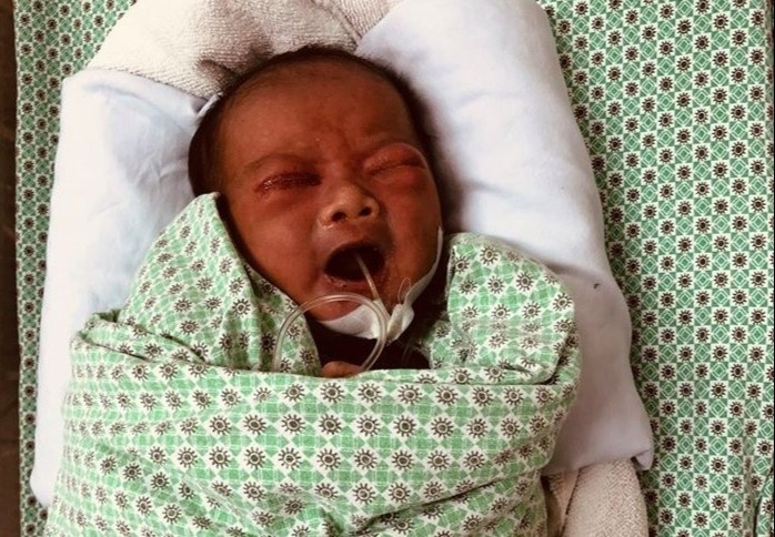 Be trai bi bo roi duoi ho ga o Son Tay nhiem trung so sinh hinh anh