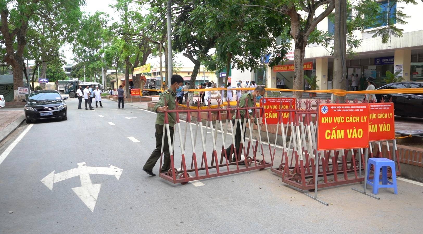 Thái Bình dỡ cách ly bệnh viện ảnh 1 Thai Binh do cach ly benh vien anh 1