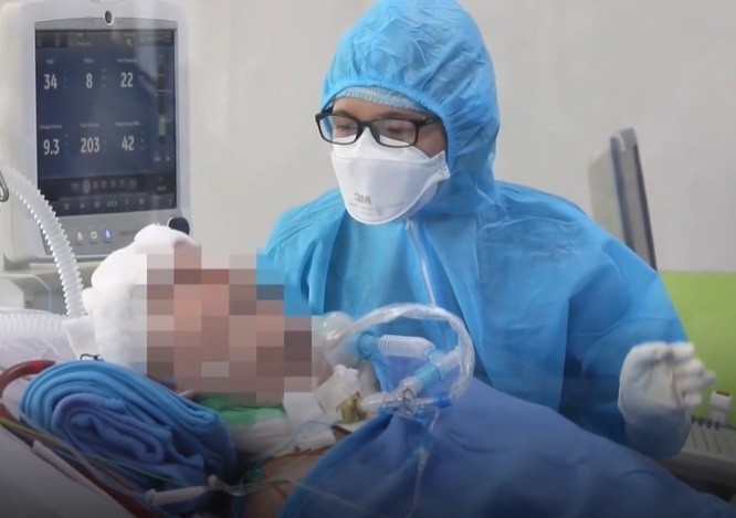 Benh nhan 91 ngung tho may hinh anh