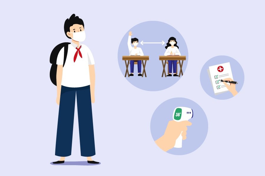 Can lam gi de phong lay nhiem SARS-CoV-2 trong truong hoc? hinh anh