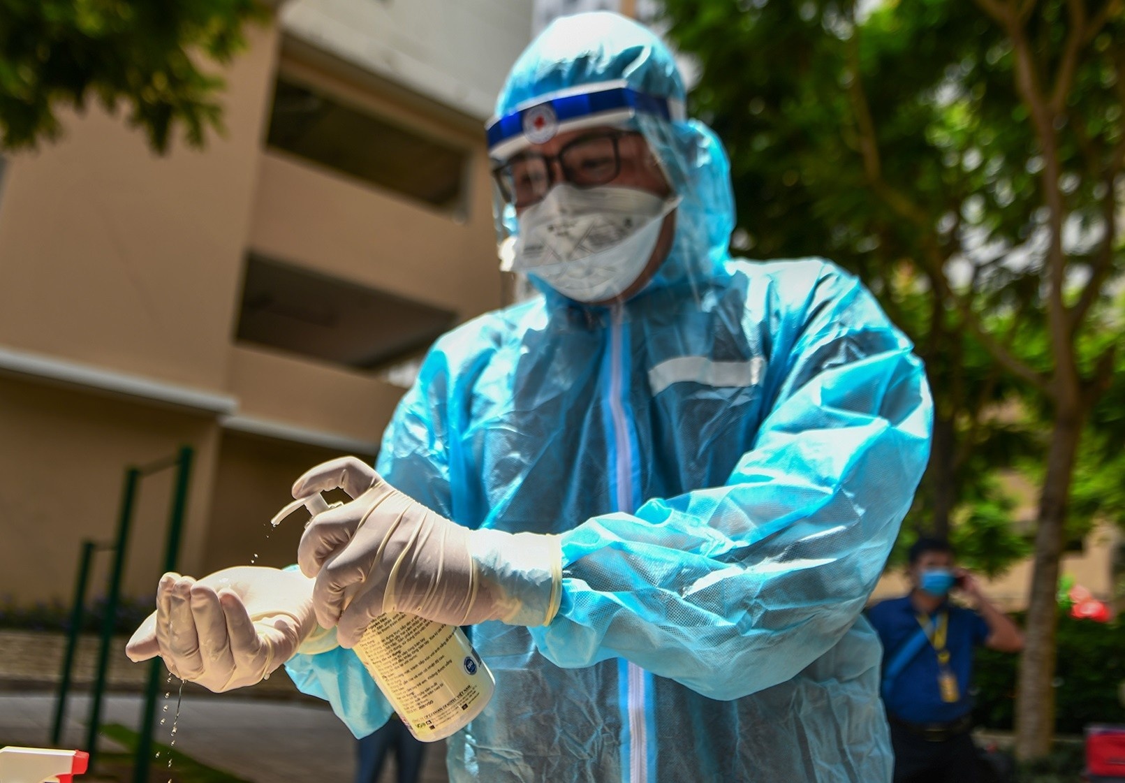 Hon 1.700 F0 tai Benh vien da chien so 1 TP.HCM da xuat vien hinh anh