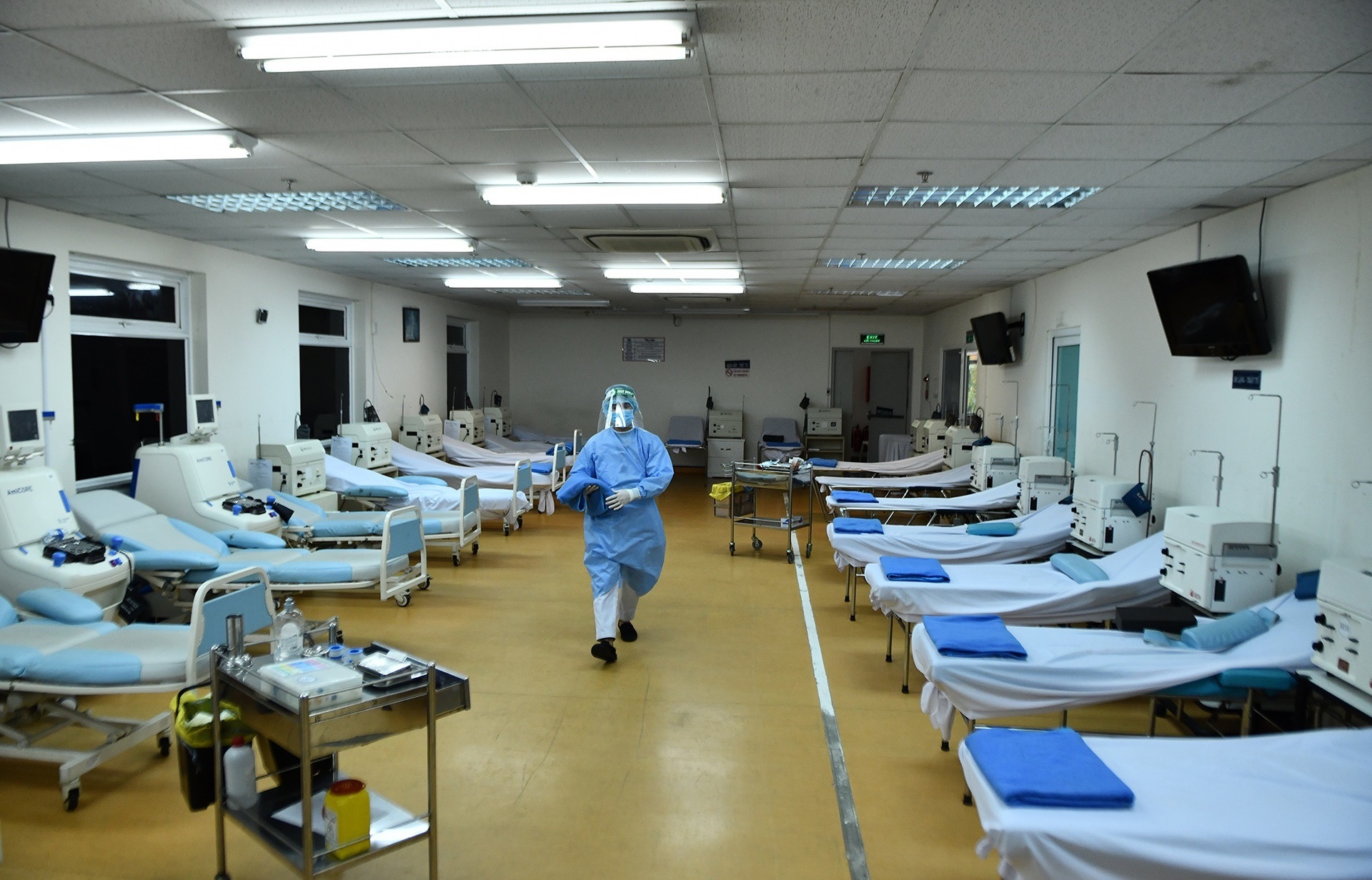 Hướng dẫn thiết lập cơ sở thu dung,  điều trị Covid-19  ảnh 1 Huong dan thiet lap co so thu dung,  dieu tri Covid-19 anh 1
