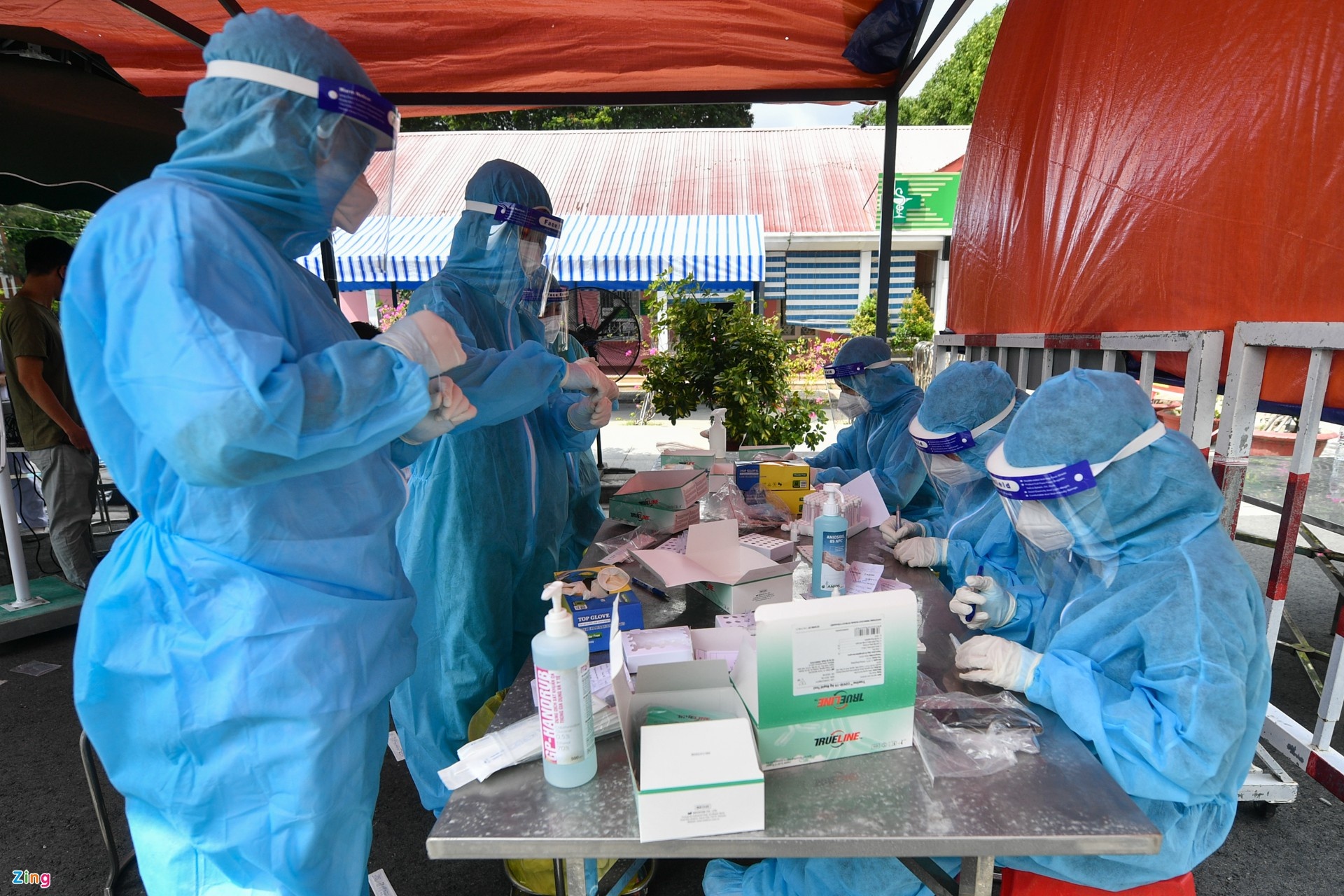 Ra soat tiem chung o mien Nam anh 1