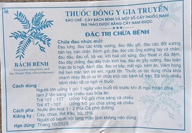 Nguy kich sau khi uong thuoc dong y gia truyen hinh anh