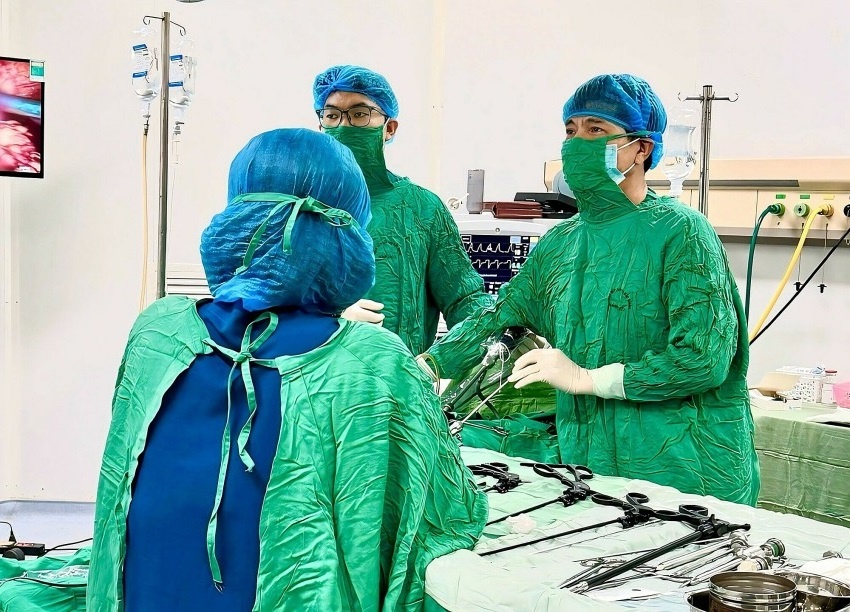 Mot san phu mang song thai tu nhien cuc ky hiem gap hinh anh