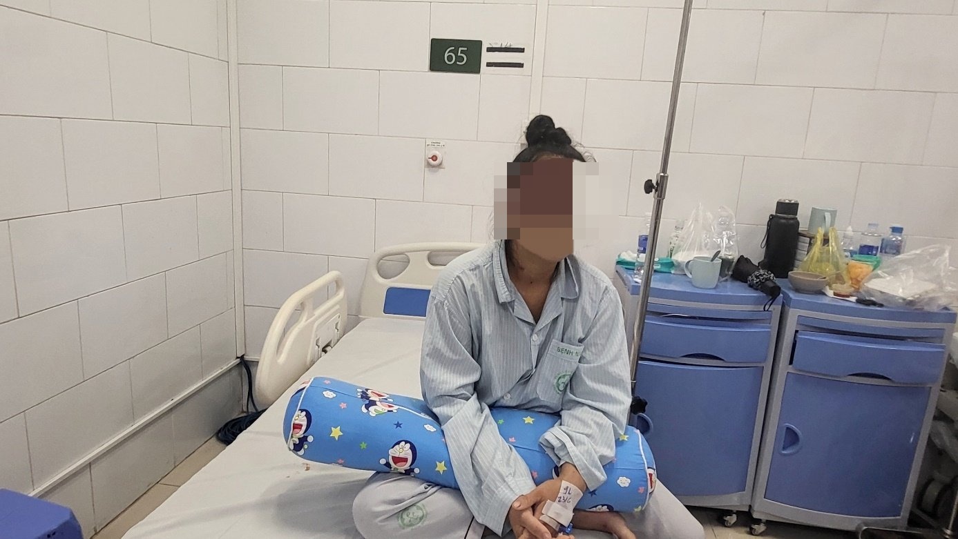 Suy than sau 1 nam duong da bang kem tay nam chua thuy ngan hinh anh