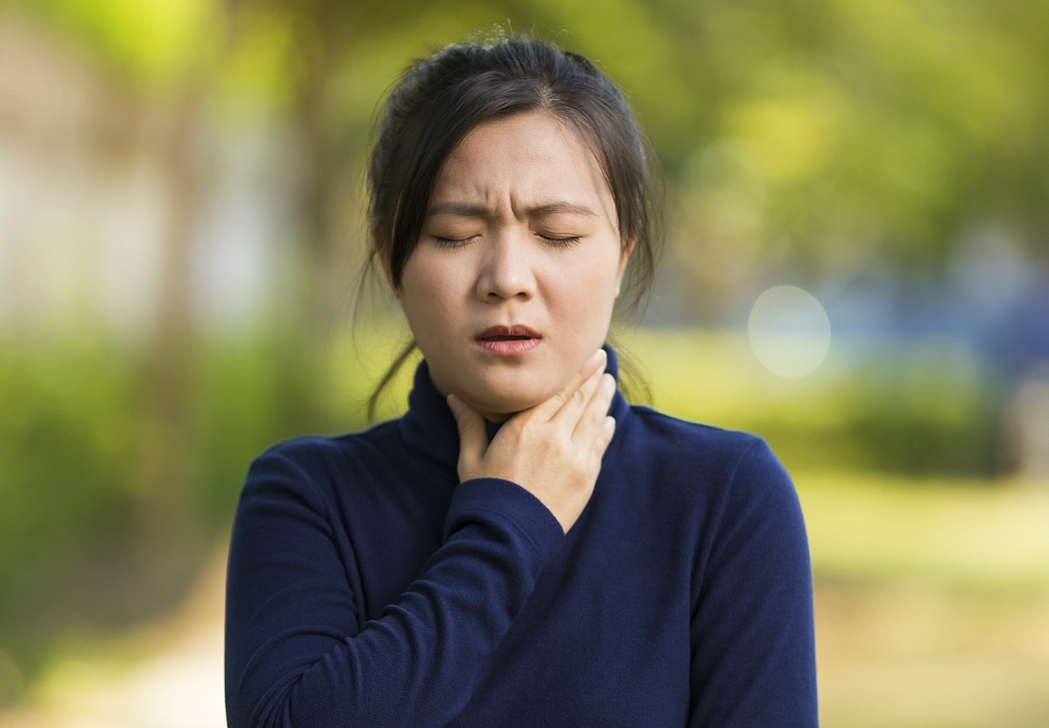 Dau hieu phoi dang bi nhiem trung hinh anh