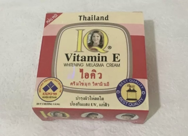 Thu hoi lo san pham Kem thoa mat IQ Vitamin E Whitening Melasma hinh anh