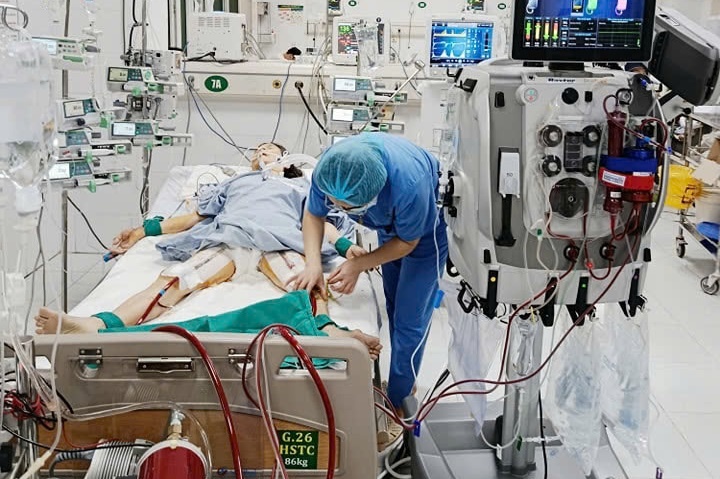 Nguy kich sau khi uong 38 vien thuoc dieu tri tang huyet ap hinh anh