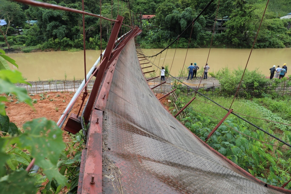 Cap nhat moi nhat suc khoe nan nhan vu sap cau treo o Dien Bien hinh anh