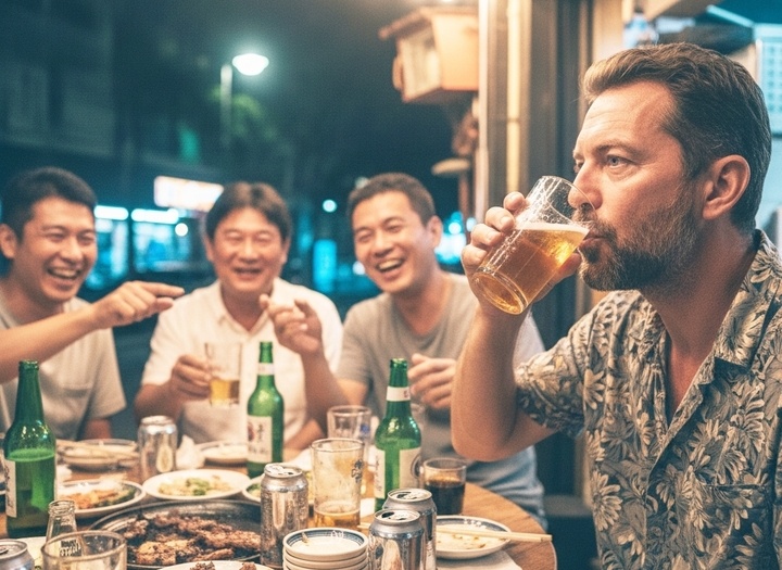 Cach uong ruou bia it doc hai hinh anh