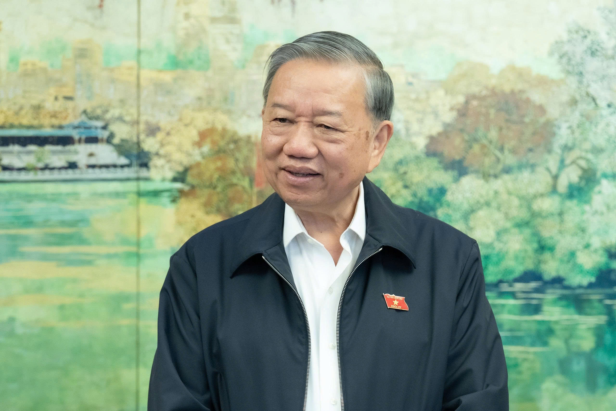 Tong Bi thu: Phai lam cho dan song vui, khong lo het tien hay om dau hinh anh