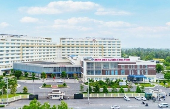 Benh vien Da khoa Tra Vinh thong tin vu no tai phong benh hinh anh