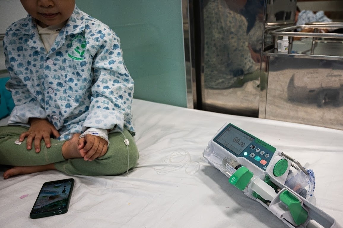 Mot benh tuong nhe dang tang manh, nhieu tre nhap vien hinh anh