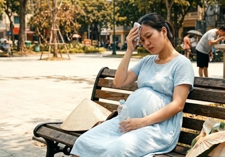 Dau hieu canh bao som soc nhiet me bau can luu y hinh anh