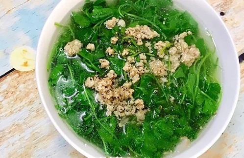 Cách nấu canh rau má ngọt mát, không bị đắng