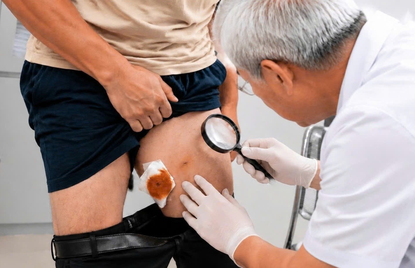 Đi khám vì khối cộm ở đùi, người đàn ông ngạc nhiên khi BS nói lý do