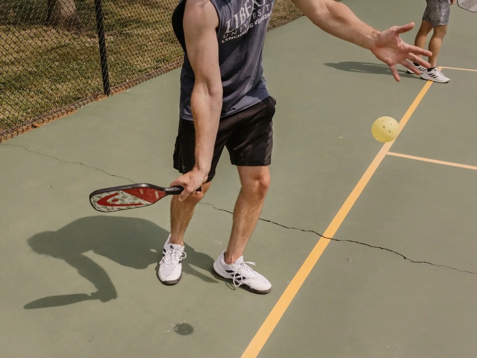 Chơi pickleball  ảnh 1