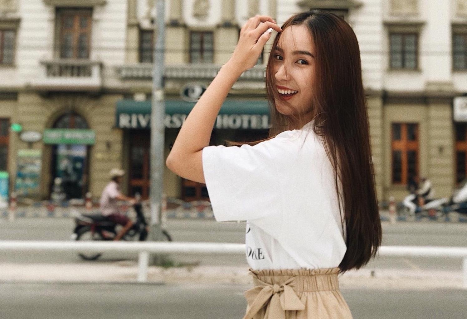 hot girl truong marie curie anh 1