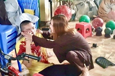 Tịnh thất Bồng Lai bị đập phá ảnh 1 Tinh that Bong Lai bi dap pha anh 1