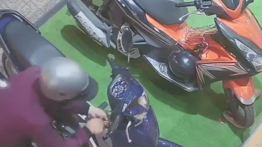 Trom xe chop nhoang tai cua hang o TP.HCM hinh anh