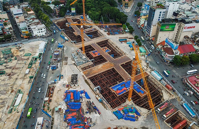 Thuc tien do 5 cong trinh giao thong trong diem o TP.HCM hinh anh