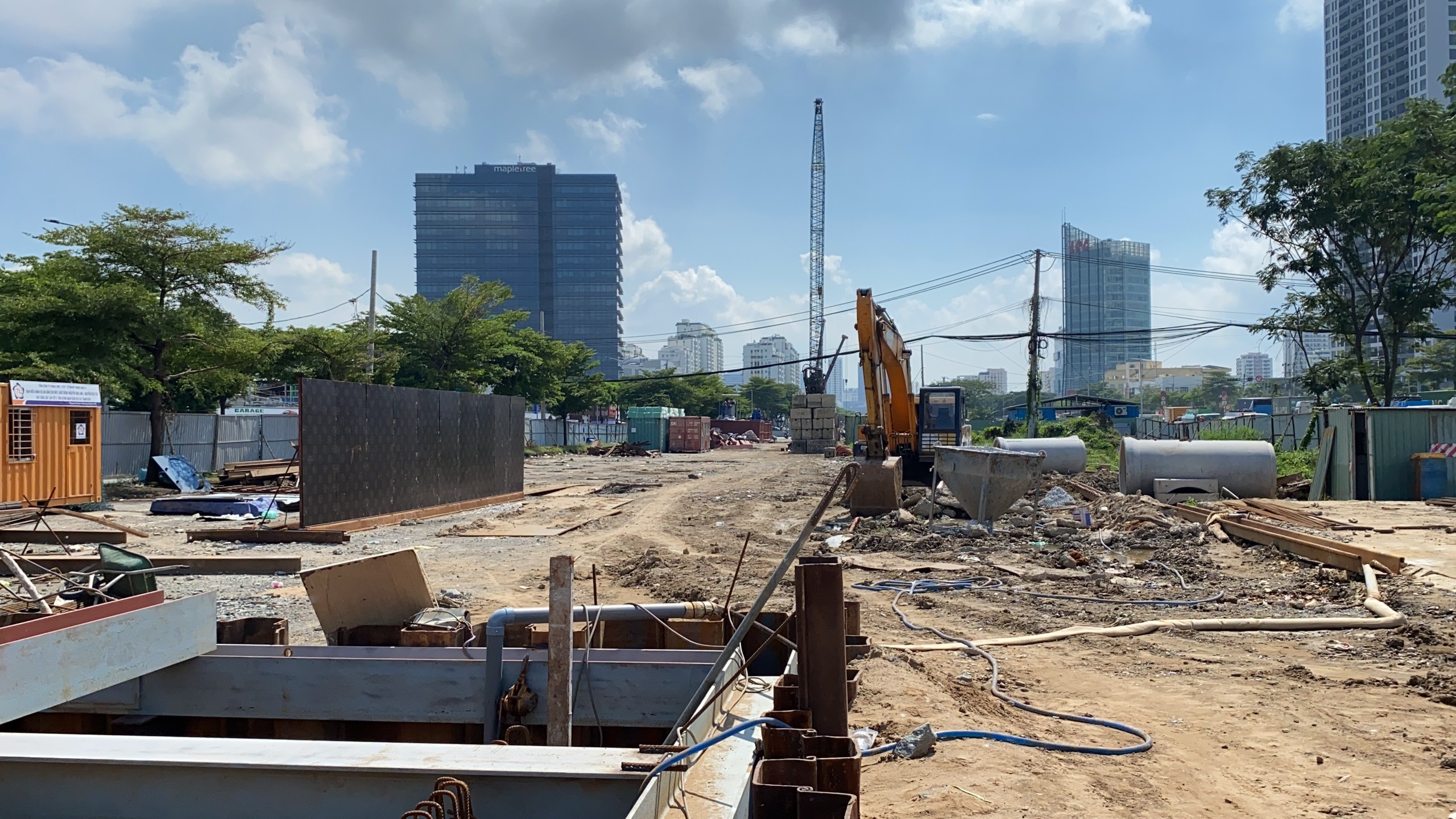 ham chui Nguyen Van Linh - Nguyen Huu Tho khoi cong anh 1