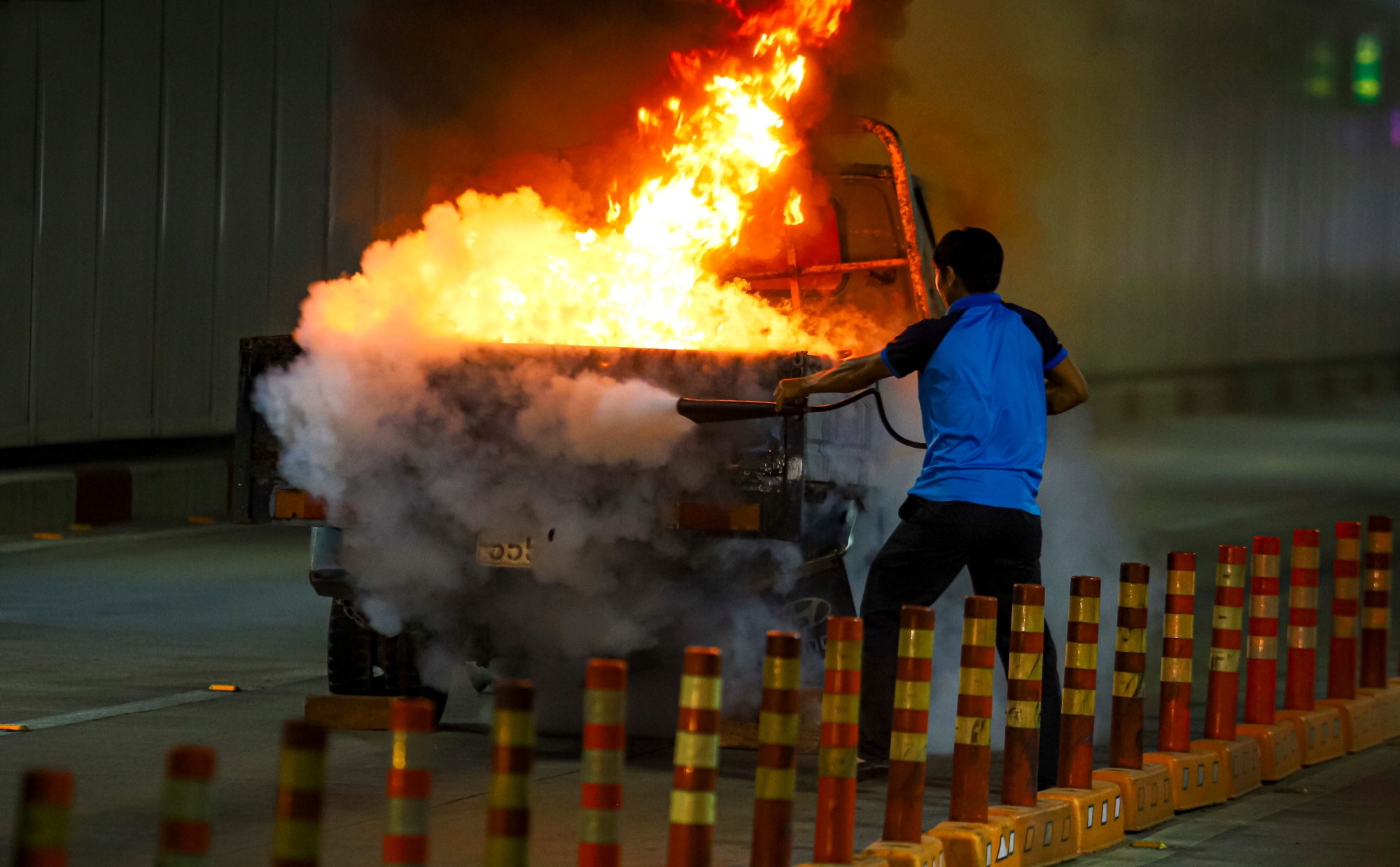 dien tap chua chay ham Thu Thiem anh 2