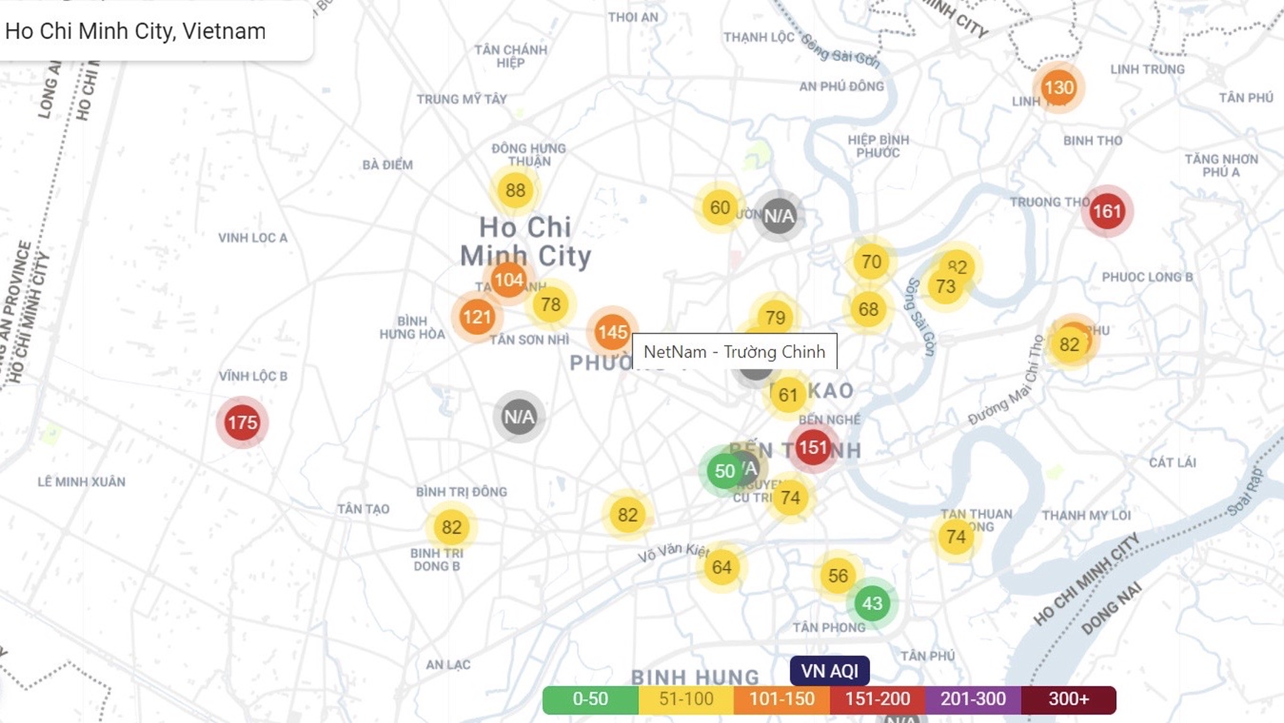 Suong mu bao quanh TP.HCM anh 1