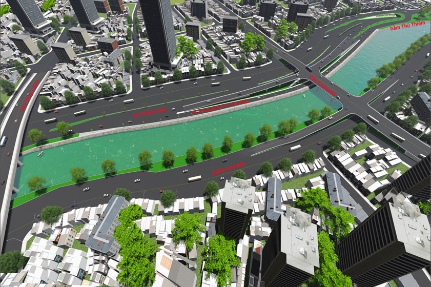 TP.HCM chi 54 ty lam tuyen song hanh duong Vo Van Kiet hinh anh