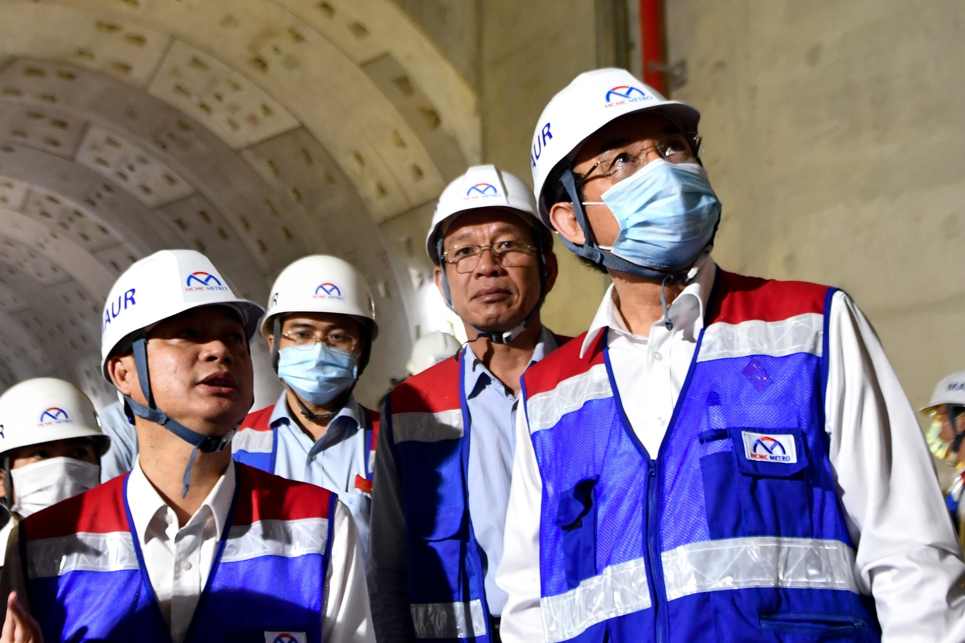 Bi thu Nen: 'Can som xac dinh nguyen nhan su co truot goi dam metro' hinh anh