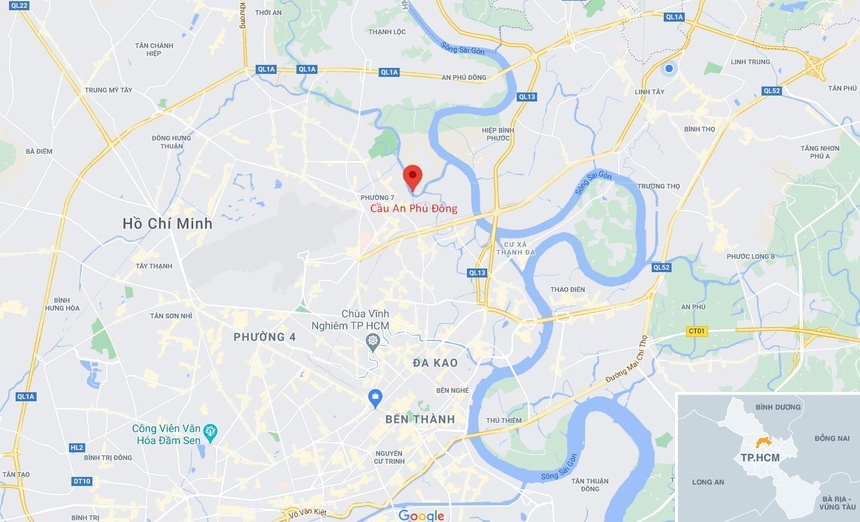 Thong xe cau An Phu Dong anh 3